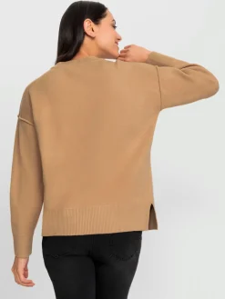 Pull encolure ronde 50% viscose