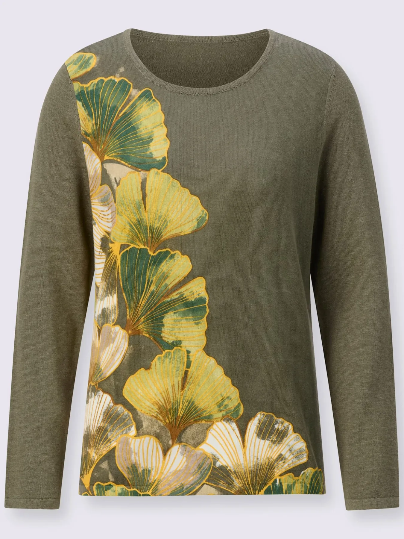 Pull encolure ronde avec viscose (ecovero)