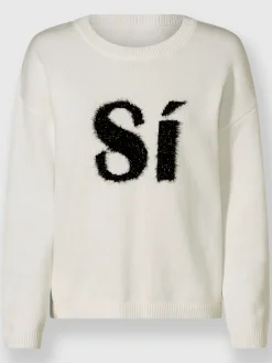 Pull encolure ronde joli fil moelleux