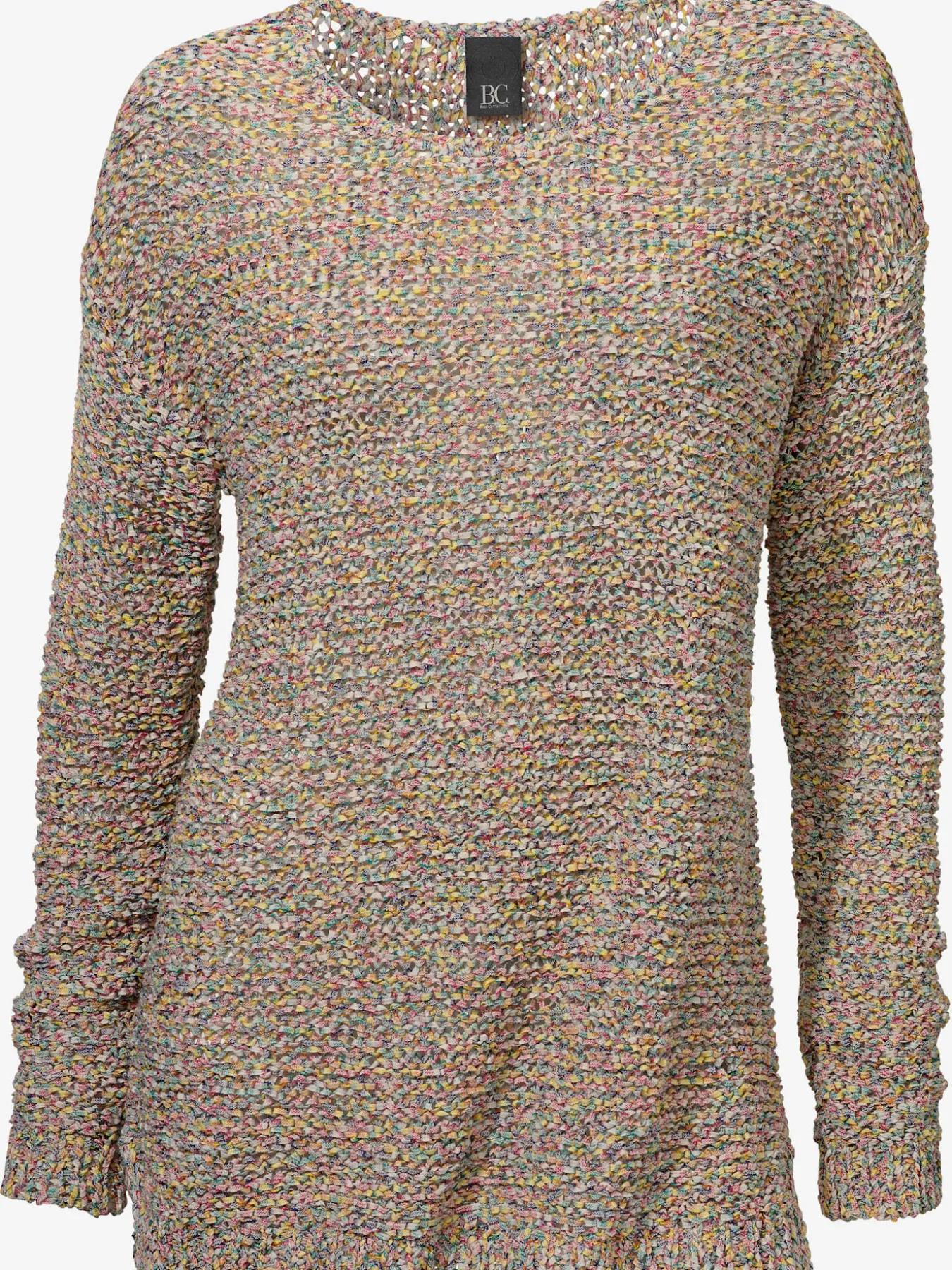 Pull encolure ronde look décontracté tendance