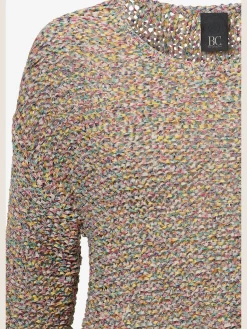Pull encolure ronde look décontracté tendance