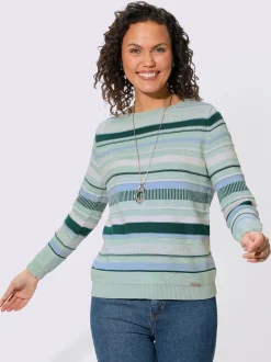 Pull encolure ronde pur coton