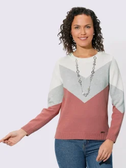 Pull encolure ronde pur coton