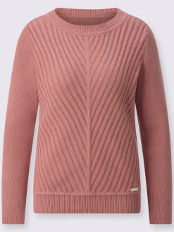 Pull encolure ronde pur coton