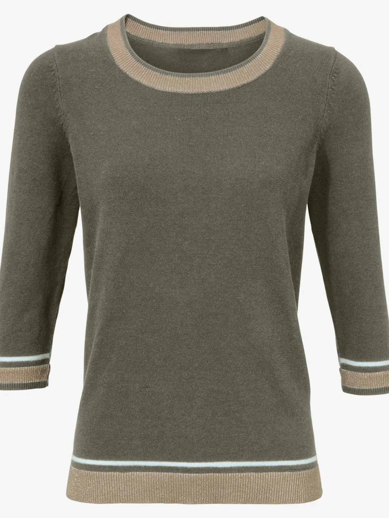 Pull encolure ronde superbe fil brillant