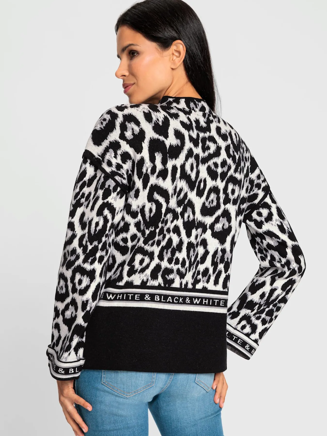 Pull jacquard motif jacquard original