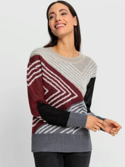 Pull jacquard motif jacquard original