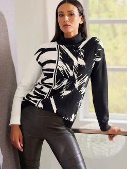 Pull jacquard motif jacquard original