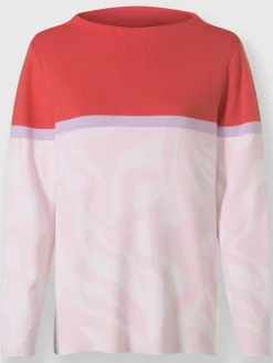 Pull jacquard superbe motif jacquard