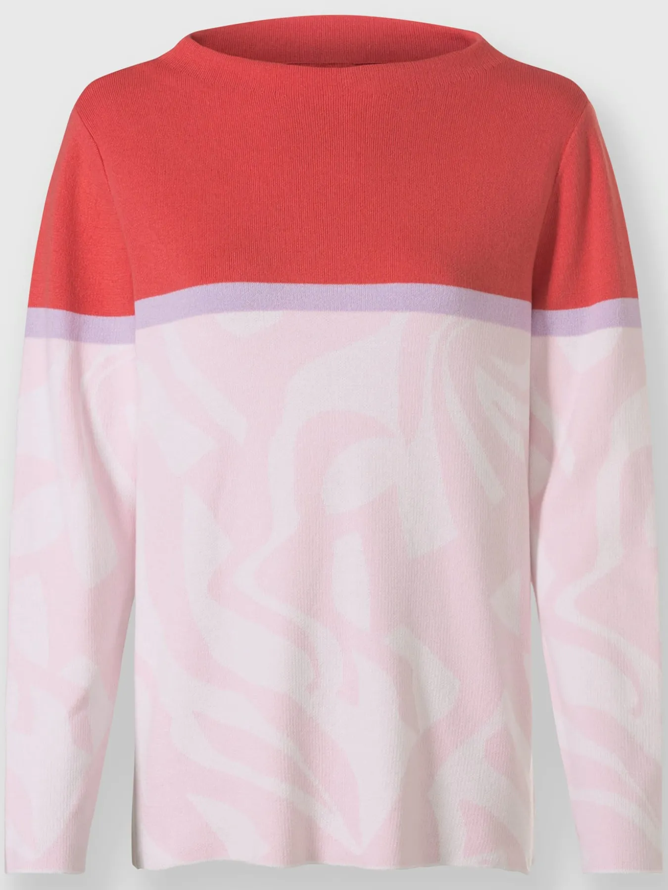 Pull jacquard superbe motif jacquard