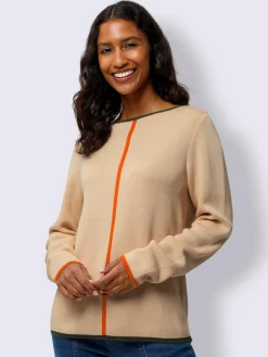 Pull jacquard tricot jacquard élégant
