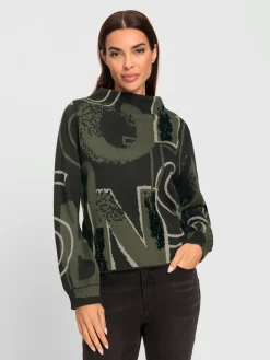 Pull jacquard tricot jacquard élégant