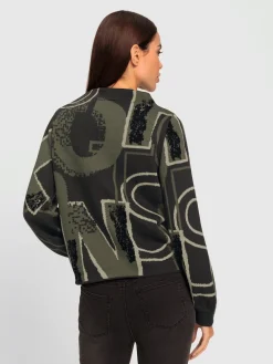Pull jacquard tricot jacquard élégant