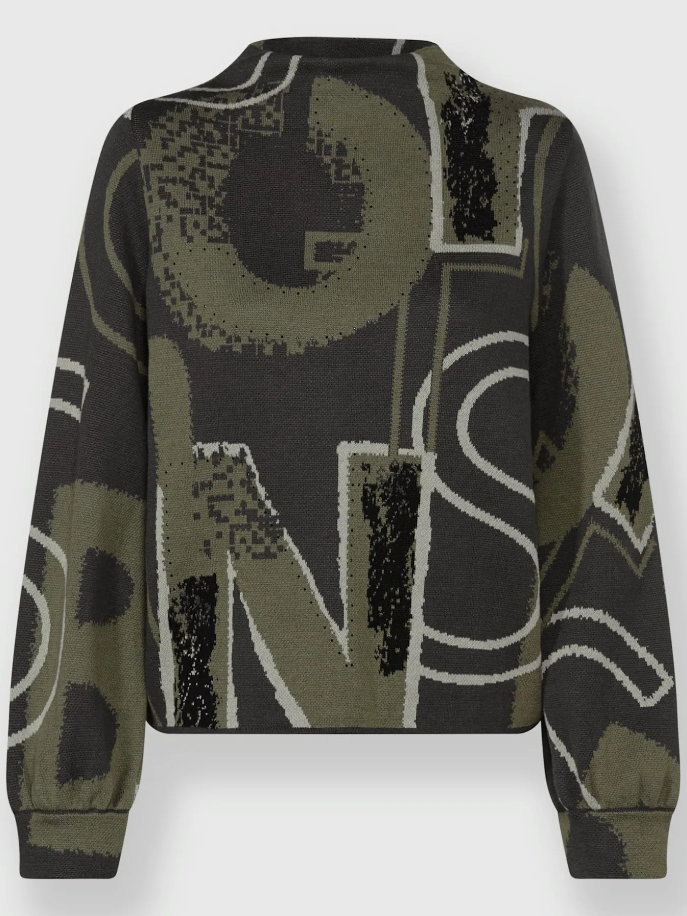 Pull jacquard tricot jacquard élégant