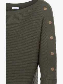 Pull long avec encolure en u