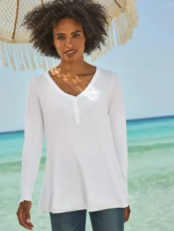 Pull long coupe en a affinante