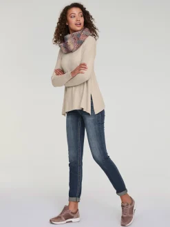 Pull long look intemporel