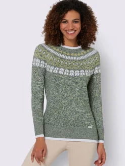 Pull norvégien pur coton