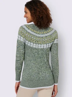 Pull norvégien pur coton