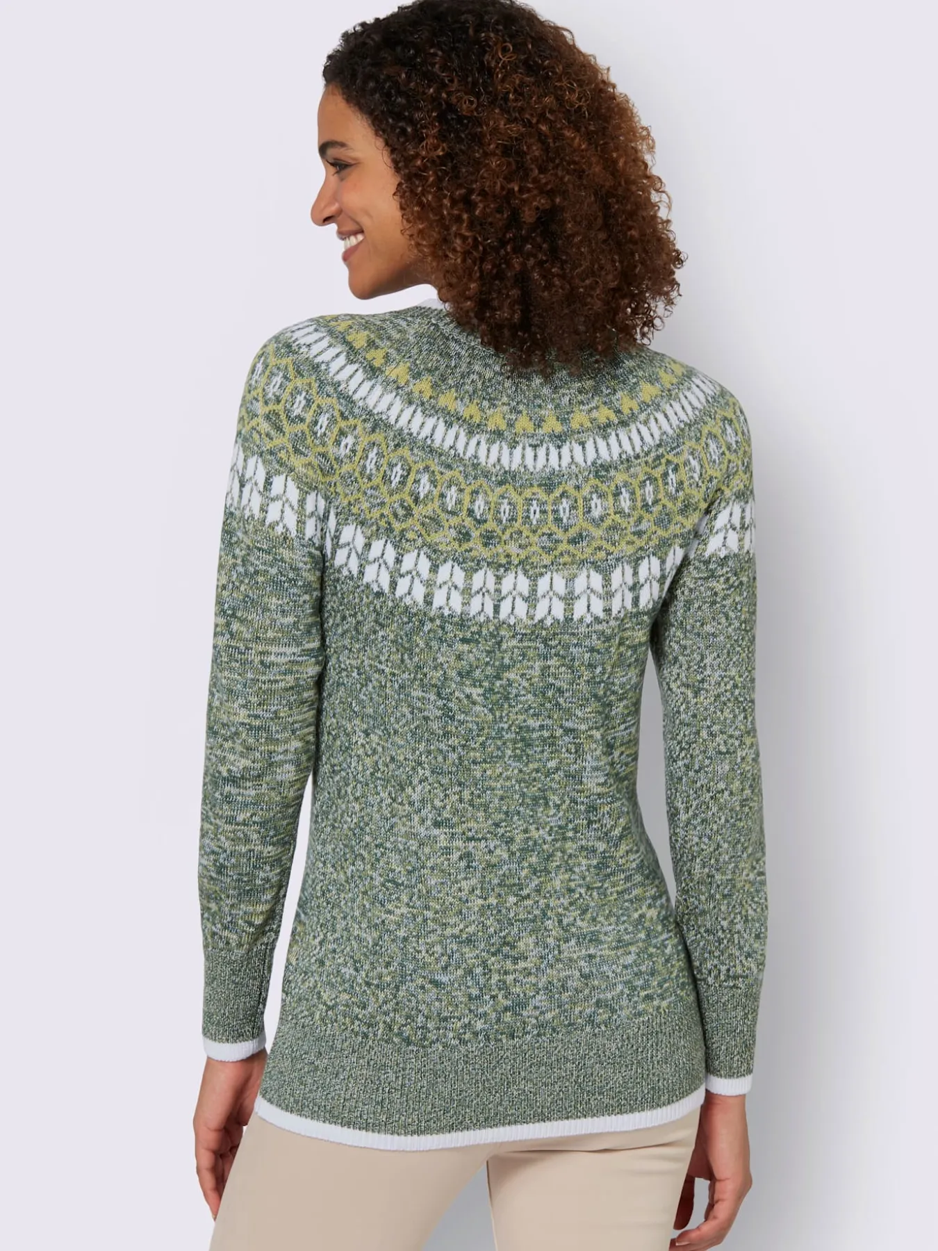 Pull norvégien pur coton