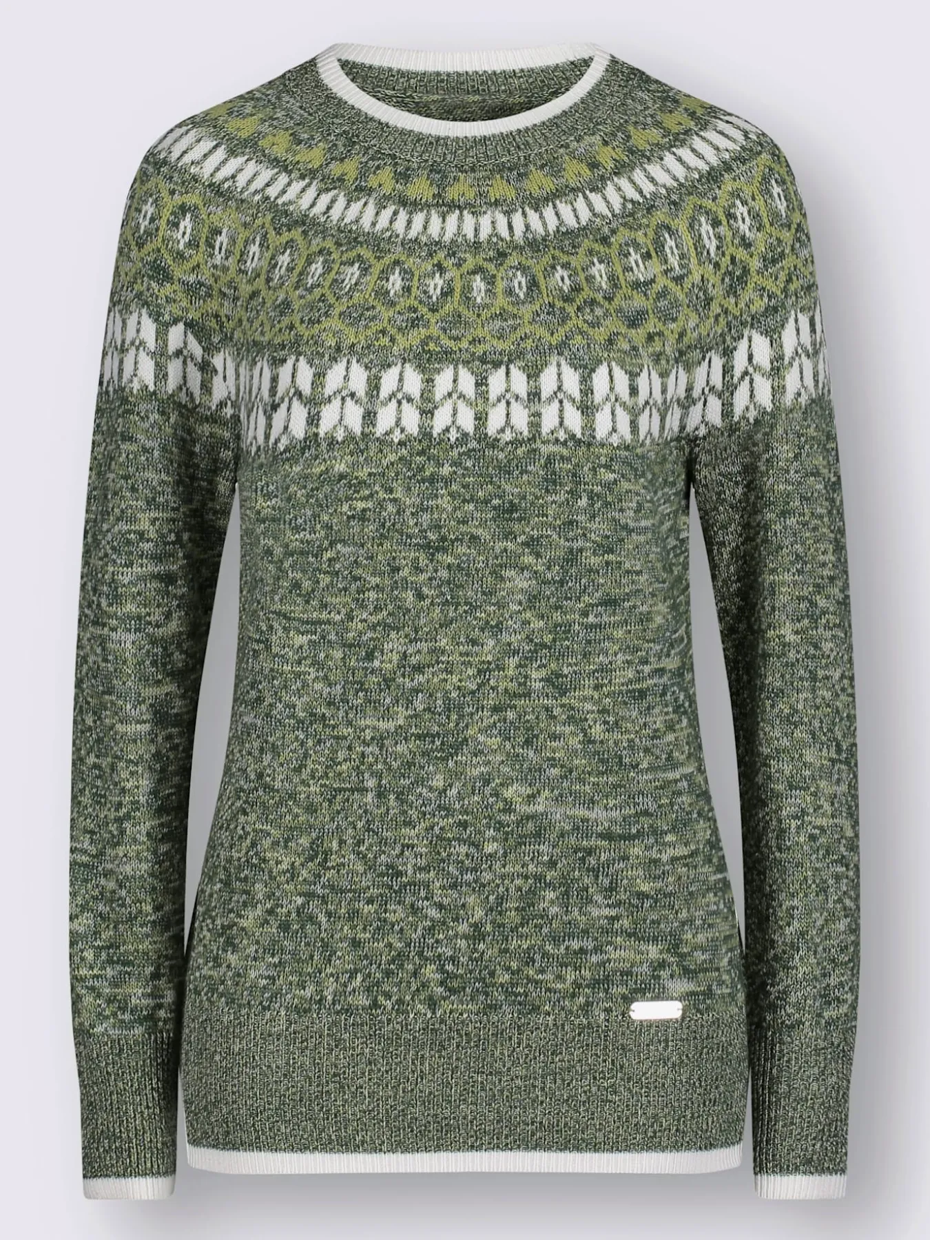 Pull norvégien pur coton
