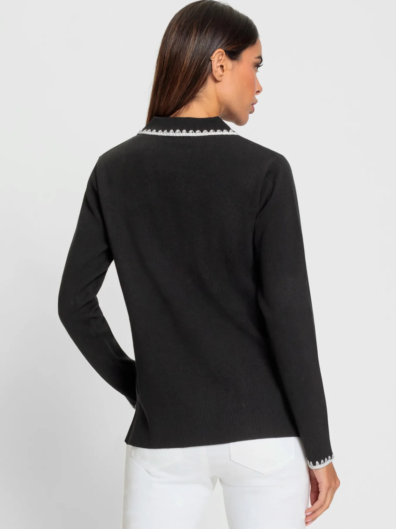 Pull polo col polo tendance