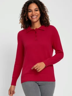 Pull polo pur coton