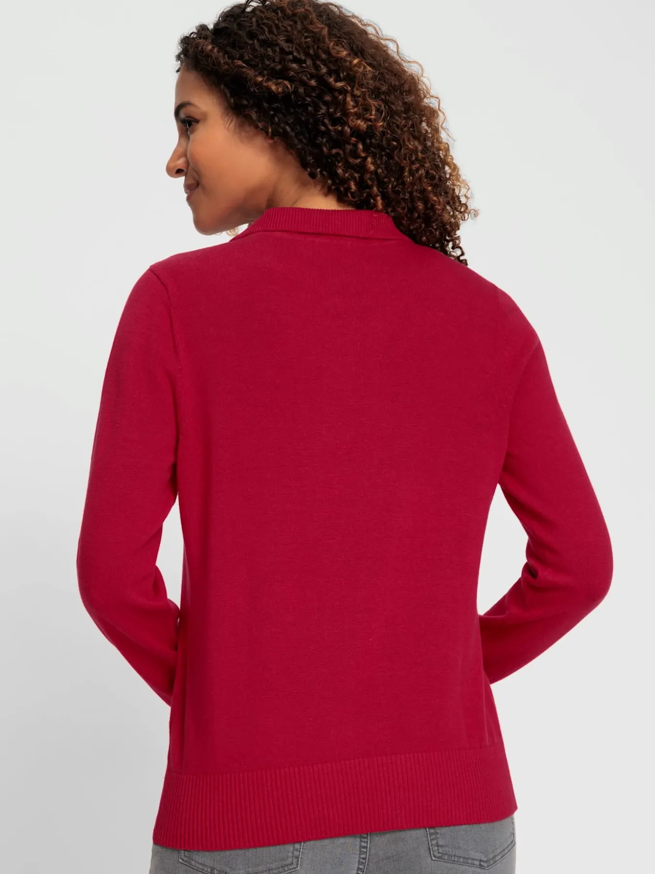 Pull polo pur coton