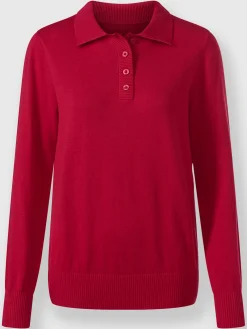 Pull polo pur coton