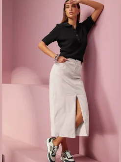 Pull polo pur coton