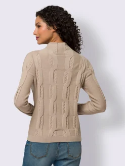Pull superbe motif torsadé