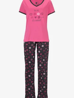 Pyjama 3 pièces : t-shirt, pantalon, short