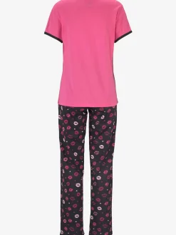 Pyjama 3 pièces : t-shirt, pantalon, short