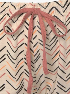 Pyjama au superbe motif sergé chevron