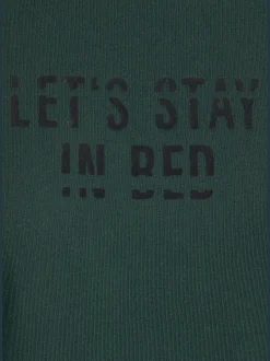 Pyjama avec large ceinture élastique effet smocké