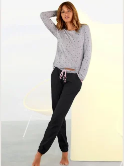 Pyjama basique imprimé