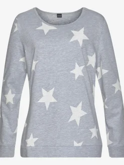 Pyjama chiné sport décontracté en lot de 2