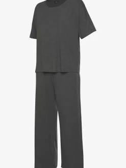Pyjama confortable en qualité côtelée douce