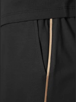Pyjama court avec détails imprimés