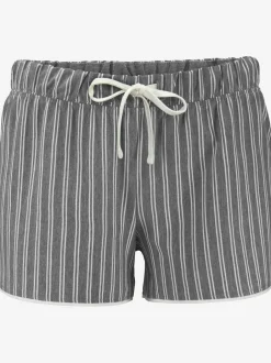 Pyjama court avec inscription imprimée