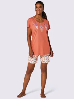 Pyjama court jersey fin