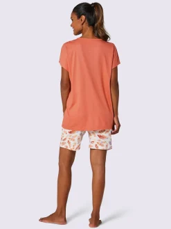 Pyjama court jersey fin