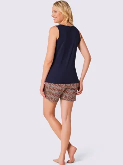 Pyjama court jersey fin
