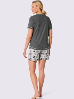 Pyjama court jersey fin