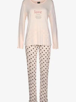 Pyjama en deux parties, imprimé devant