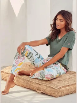 Pyjama vivance dreams avec motif tropical
