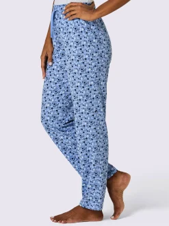 Pyjama-pantalon jersey fin