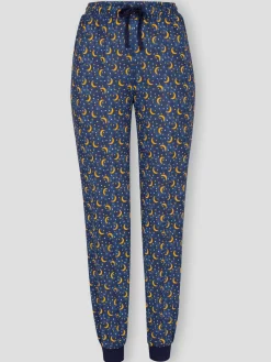 Pyjama-pantalon jersey fin