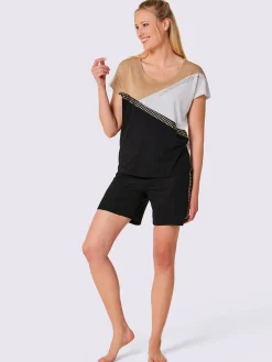 Pyjamas courts jersey fin