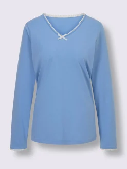 Pyjama-t-shirt jersey fin
